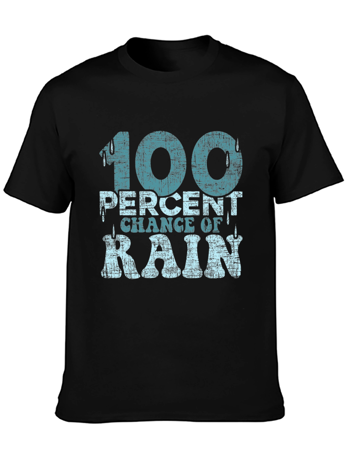 100% Chance of Rain Graphic T-Shirt
