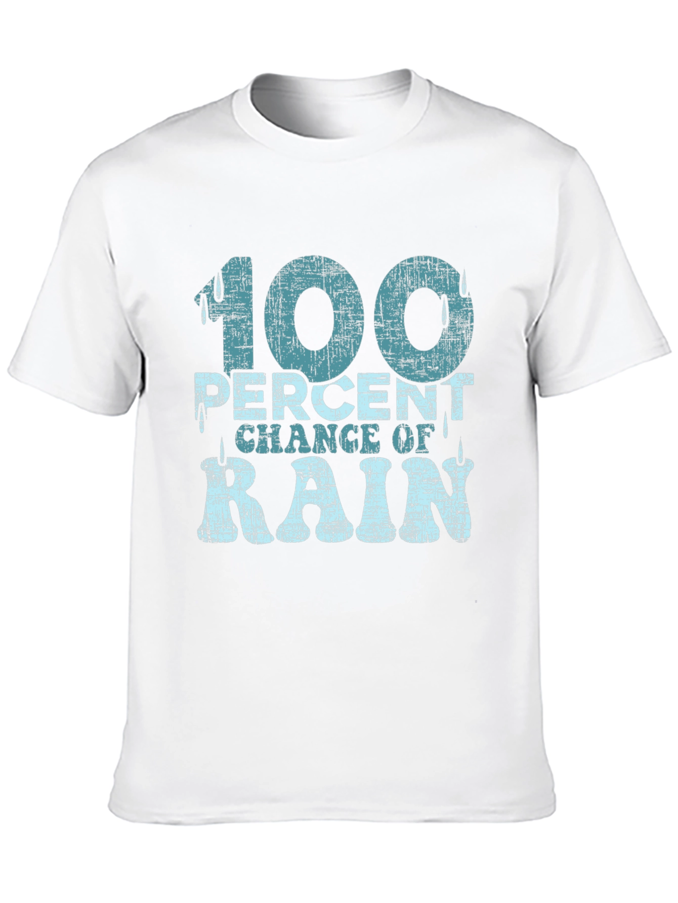 100% Chance of Rain Graphic T-Shirt