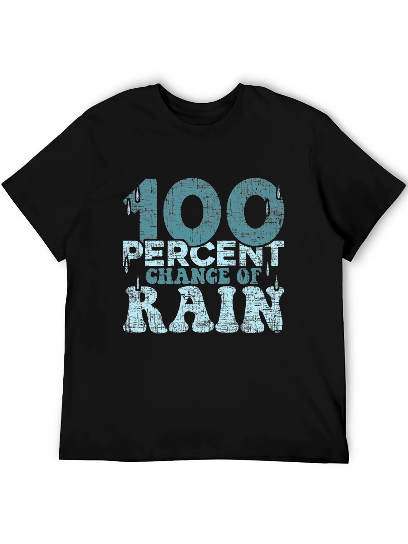100% Chance of Rain Graphic T-Shirt