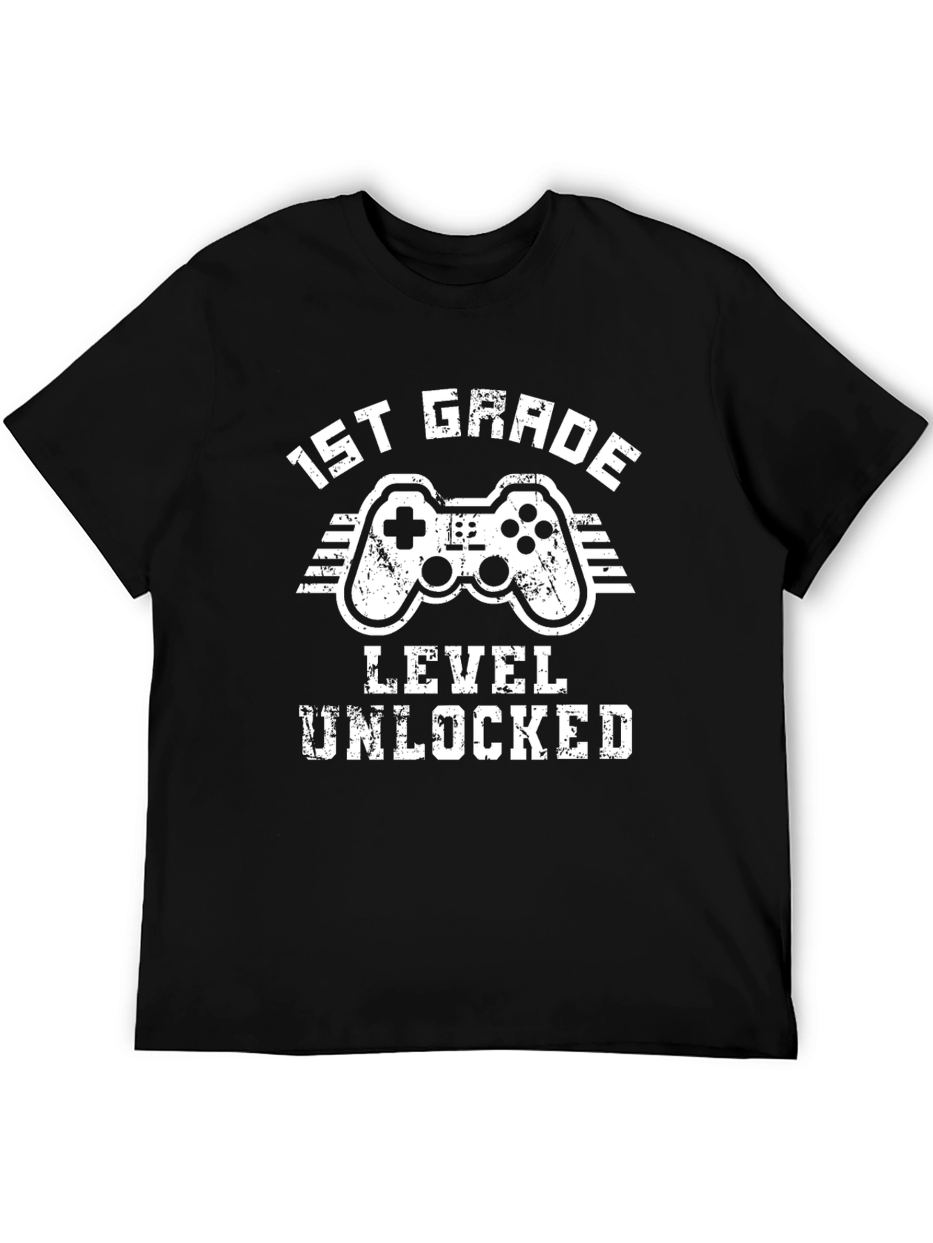 1st Grade Level Unlocked Gaming T-Shirt